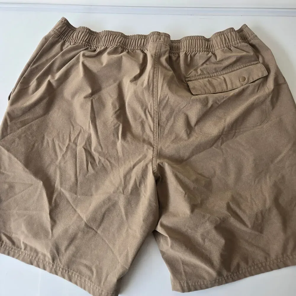 L.L.Bean Men’s Stretch Performance Shorts - Tan - Size XL